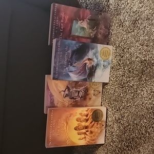 Chronicles of Narnia books 3, 4, 5 and 7